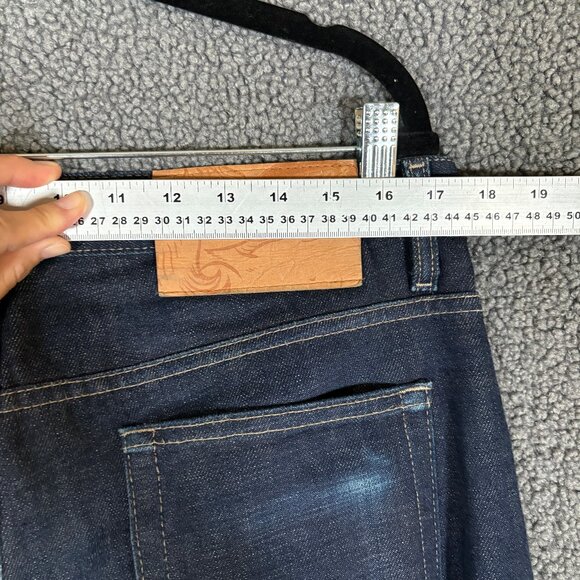 Naked & Famous Weird Guy Tapered Fit Selvedge Button Fly Jeans - Men's Sz 34*34 - Picture 5 of 12